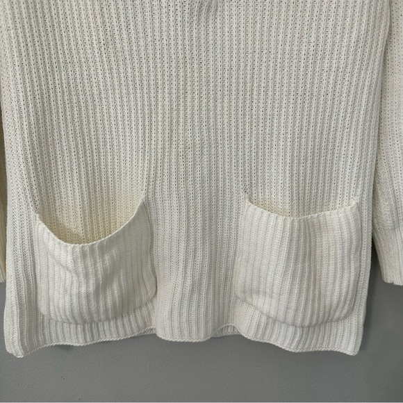 Soft Surroundings (XS) White Knitted Pullover Sweater - Picture 3 of 7